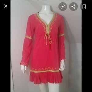 Moda international  for VC embroidered dress